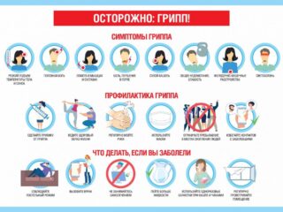 Разъяснительная работа для населения о профилактике гриппа и ОРВИ в период новогодних праздников
